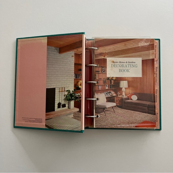 Vintage Rare 1956 Better Homes and Gardens Decorating Book MCM interior design - Picture 5 of 16